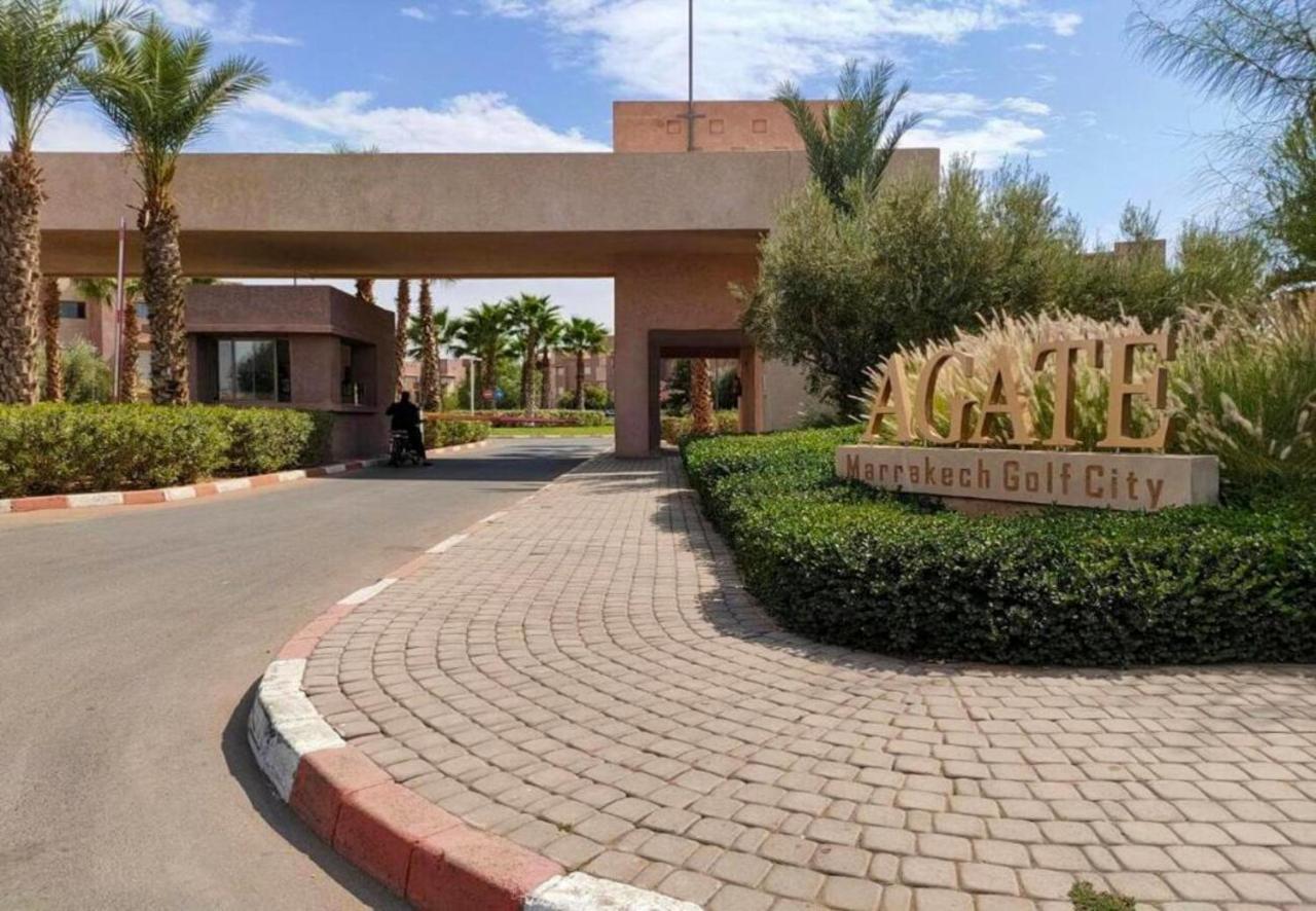 Appartement Prestigia Golf City Marrakech - Porte Agate - Gated Community Rez-De-Jardin Marraquexe Exterior foto